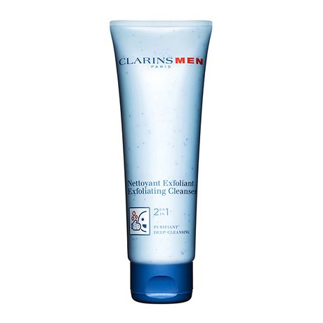 Clarins Men Care очищающее и отшелушивающее средство для лица "2 в 1"