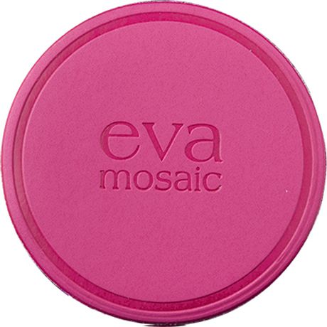 Eva Mosaic Пуфик для пудры малиновый