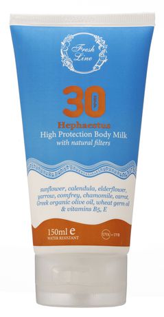 Fresh Line SPF30 Гефест молочко для тела солнцезащитное