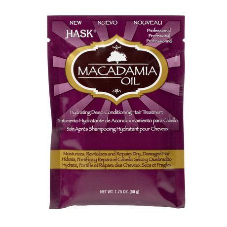 Hask Macadamia Oil Moisturizing Deep Conditioner Packet