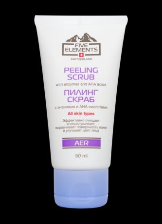 Five Elements Aer Peeling Scrub With Enzymes And AHA