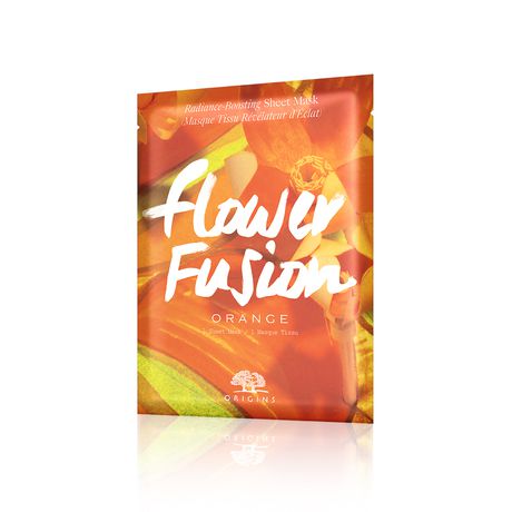 Origins Flower Fusion Orange Radiance-Boosting Sheet Mask