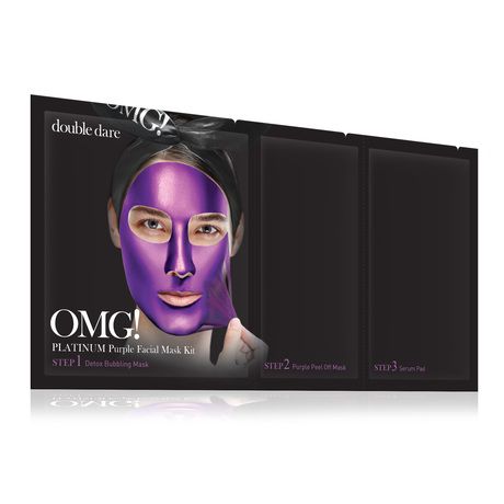 Double Dare Omg! Platinum Purple Facial Mask Kit