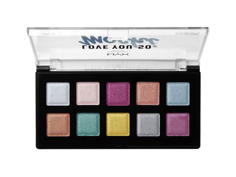 NYX Professional Make Up Love You So Mochi Eyeshadow Palette: Electric