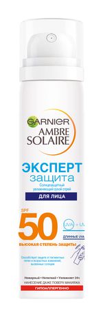 Garnier Ambre Solaire Эксперт защита Солнцезащитный сухой спрей SPF 50