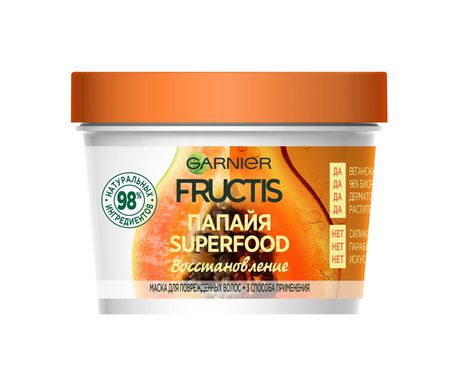 Garnier Fructis Superfood Папайя Восстановление