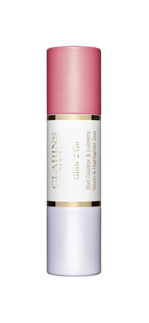 Clarins Glow 2 Go Blush and Highlighter Duo
