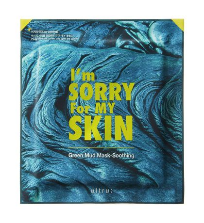 Ultru I`m sorry for my skin Green Mud Mask-Soothing