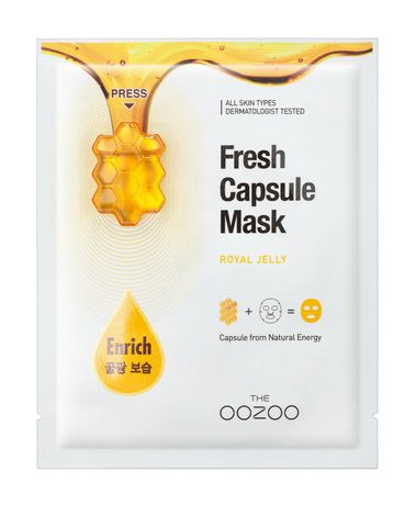 The Oozoo Fresh Capsule Mask Royal Jelly