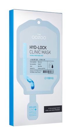 The Oozoo Hyd-Lock Clinic Mask Double Moisture Shot Set