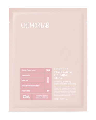 Cremorlab Herb Tea Blemish Minus Calming Mask 10 Pack