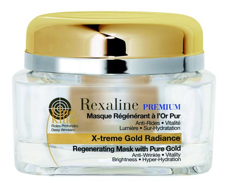 Rexaline Line Killer X-treme Gold Radiance Regenerating Mask with Pure Gold