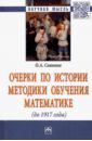 Саввина Ольга Алексеевна Очерки по истории методики обучения математике (до 1917 г.)