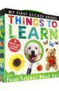 Walden Libby, Hegarty Patricia My First Sticker Books: Things to Learn (4-books)