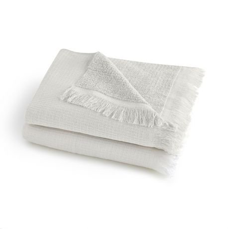 Комплект из 2 полотенце для рук из хлопка и льна Nipaly
