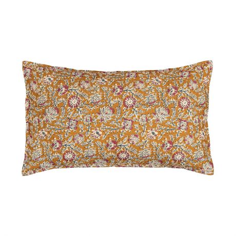 Чехол на подушку-валик с вышивкой в стиле Кантха, Normia
