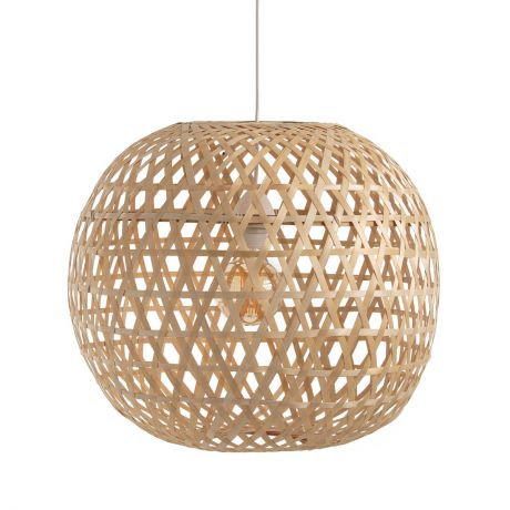 Светильник в форме шара из бамбука, CORDO