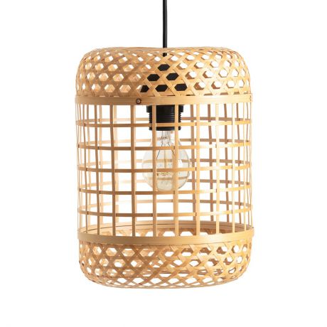 Светильник из натурального бамбука, H28 см, CORDO