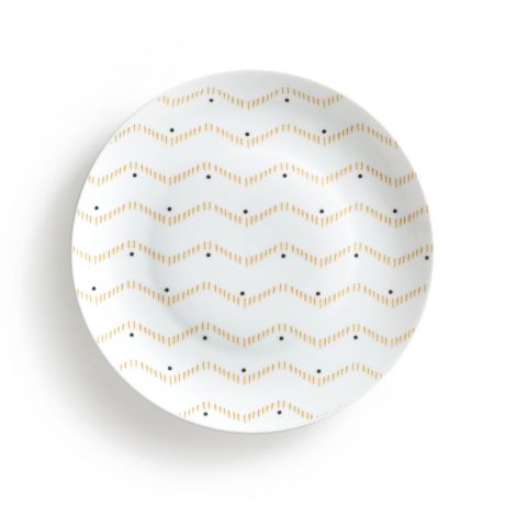 Комплект из 4 плоских тарелок, AFROA