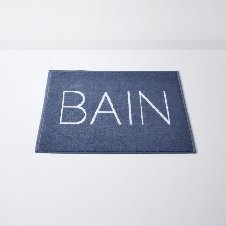 Коврик для ванной с надписью BAIN, Vasca