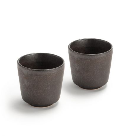 2 чашки из глазурованной керамики, Chami