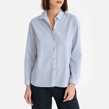 Блузка в полоску с длинными рукавами CANDIE