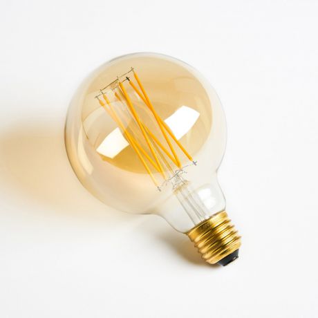 Лампочка LED с декоративным большим цоколем Ø9,5x В.14 см