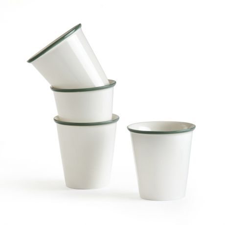 4 чашки из керамики, IRUN
