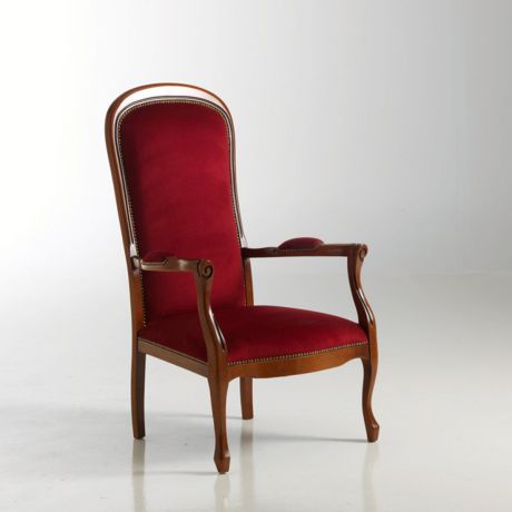 Кресло в классическом стиле с велюровой обивкой Méa