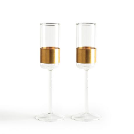 2 бокала под шампанское Niels Datema Serax