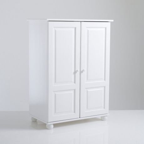 Шкаф для одежды из массива сосны, В120 см, Redmond