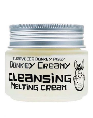 Крем для лица на основе ослиного молока Donkey Creamy Cleansing Melting Cream Elizavecca, 100 г