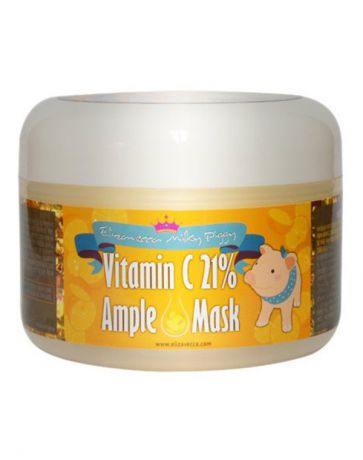 Питательная маска с разогревающим эффектом Milky Piggy Vitamin C 21% Ample Mask Elizavecca, 100 мл