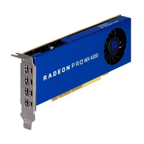 Видеокарта Dell PCI-E Radeon Pro WX 4100 AMD WX 4100 4096Mb 256b DDR5/DPx2 oem