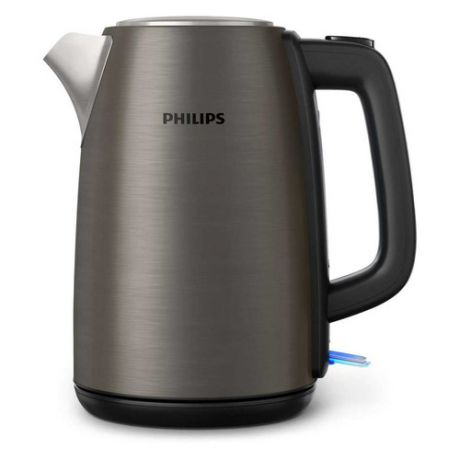 Чайник электрический PHILIPS HD9352/80, 2200Вт, серебристый