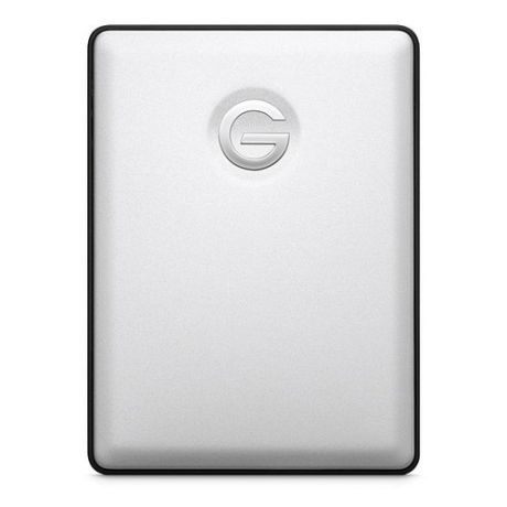 Внешний жесткий диск WD G-Tech G-Drive Mobile, 3.9Тб, серебристый [0g06078]