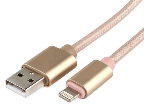 Аксессуар Gembird Cablexpert Ultra AM/Lightning 1.8m Gold CC-U-APUSB01Gd-1.8M