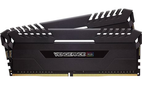 Модуль памяти Corsair Vengeance RGB DDR4 DIMM 3200MHz PC4-25600 CL16 - 16Gb KIT (2x8Gb) CMR16GX4M2D3200C16