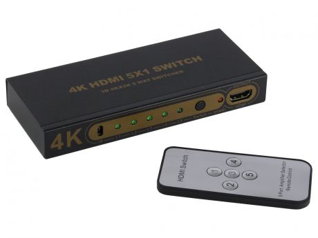 Сплиттер Telecom HDMI 4k 5x1 TTS7105
