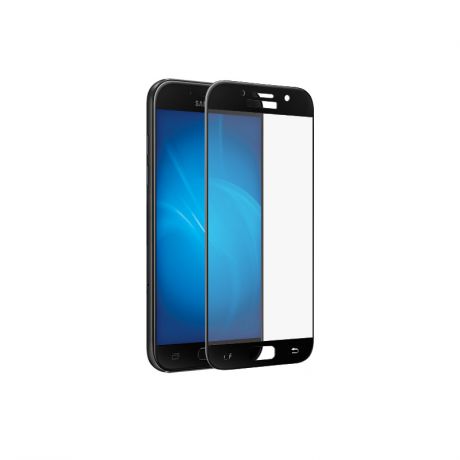 Аксессуар Защитное стекло Samsung Galaxy A3 2017 Brosco Full Screen Black SS-A3(7)-3D-GLASS-BLACK