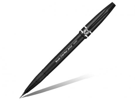 Кисть Pentel Brush Sign Pen Artist Ultra-Fine Black SESF30C-A