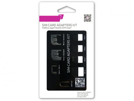 Комплект адаптеров для SIM-карт Olmio 38876