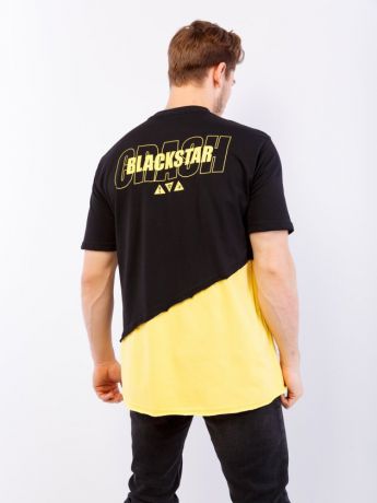 Футболка BS CRASH Черный/Желтый XS