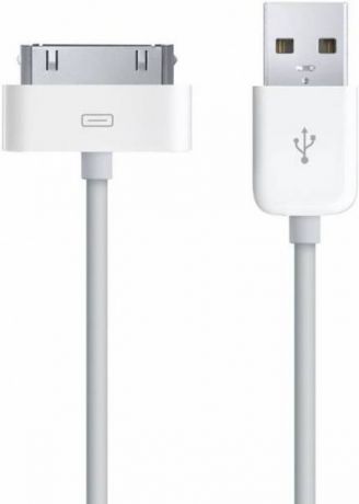Кабель Apple Dock connector to USB MA591G/B (белый)