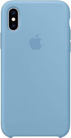 Клип-кейс Apple Silicone для iPhone XS (синие сумерки)
