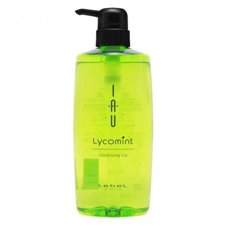 Lebel Cosmetics Iau Lycomint Cleansing Icy Охлаждающий Антиоксидантный Шампунь, 600 мл