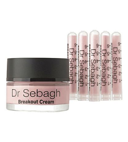 Dr Sebagh Комплекс для жирной кожи и кожи с акне Breakout Cream & Antibacterial Powder, 50 мл + 5*1,95 мл