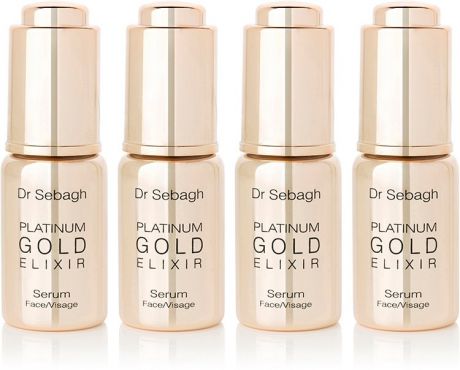 Dr Sebagh Антивозрастная сыворотка «Эликсир из платины и золота» Platinium Gold Elixir, 4*10 мл