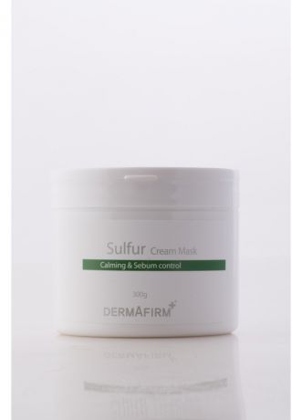 Dermafirm Маска Кремовая Антибактериальная Cream Mask - Sulfur, 300г