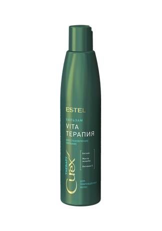 ESTEL CUREX Therapy Крем-Бальзам для Сухих, Поврежденных и Ослабленных Волос, 250 мл